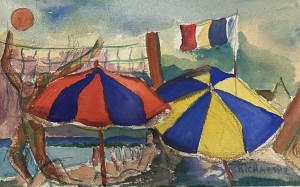 Parasols, 21 juillet 1950